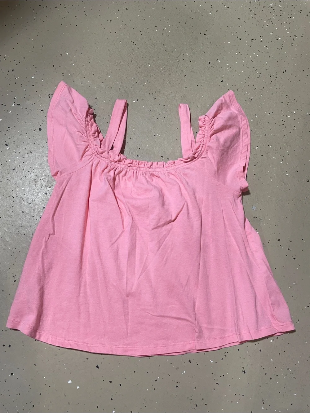 Girls Old Navy Pink Off-Shoulder Tank Top